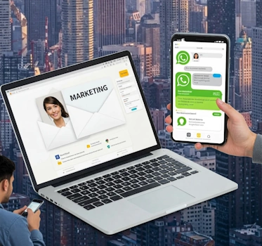 email and whatsapp marketing